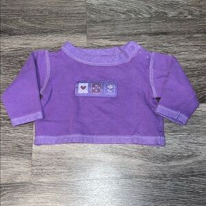 TRULY Purple Long Sleeve Little Kids/Infants Tee 3 months